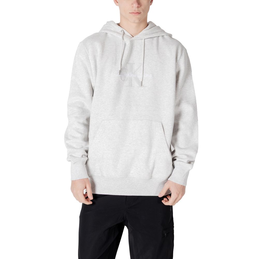 

Серый хлопковый свитер Calvin Klein Jeans