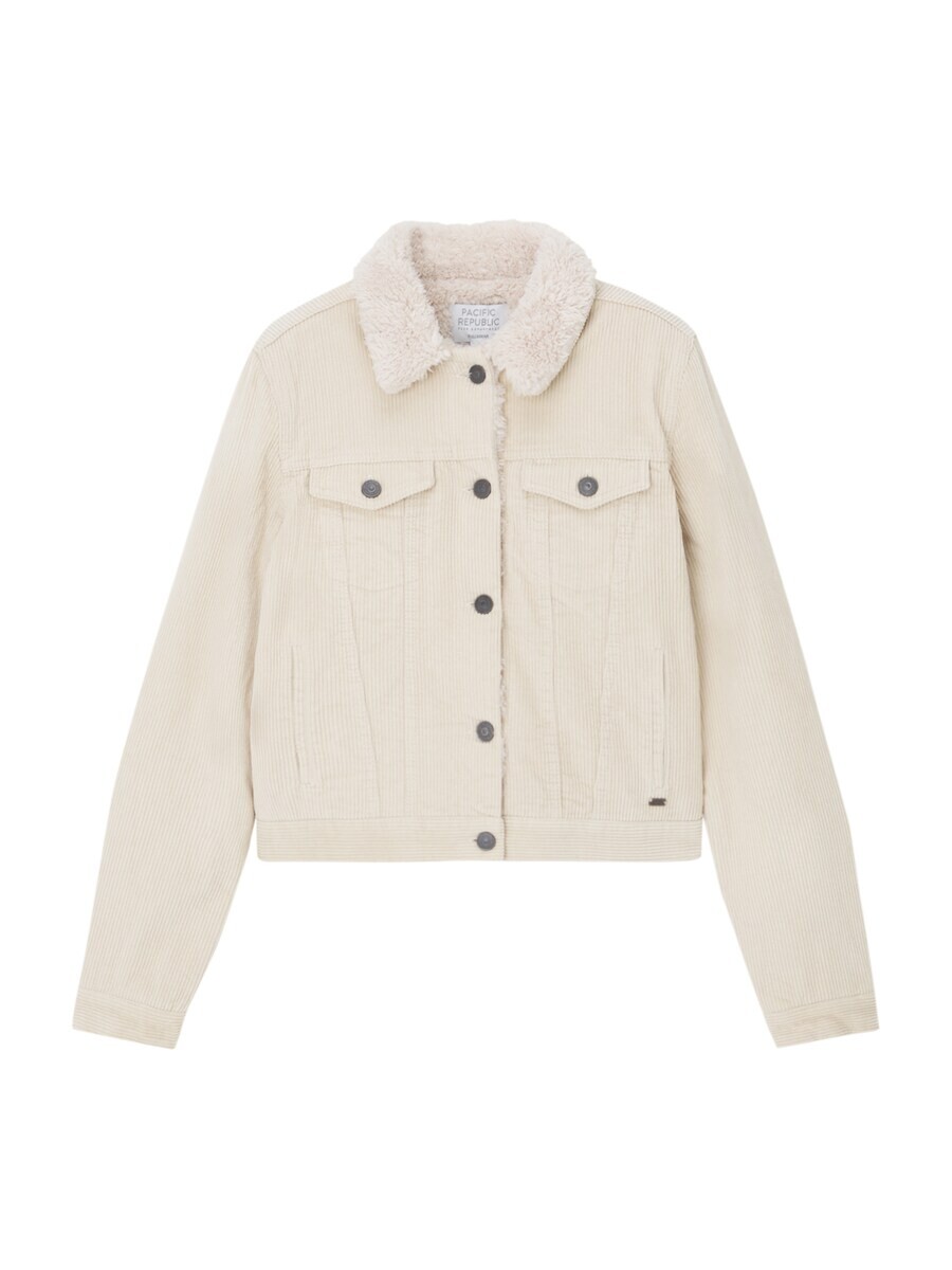 

Всесезонная куртка Pull&Bear Between-Season Jacket, экрю