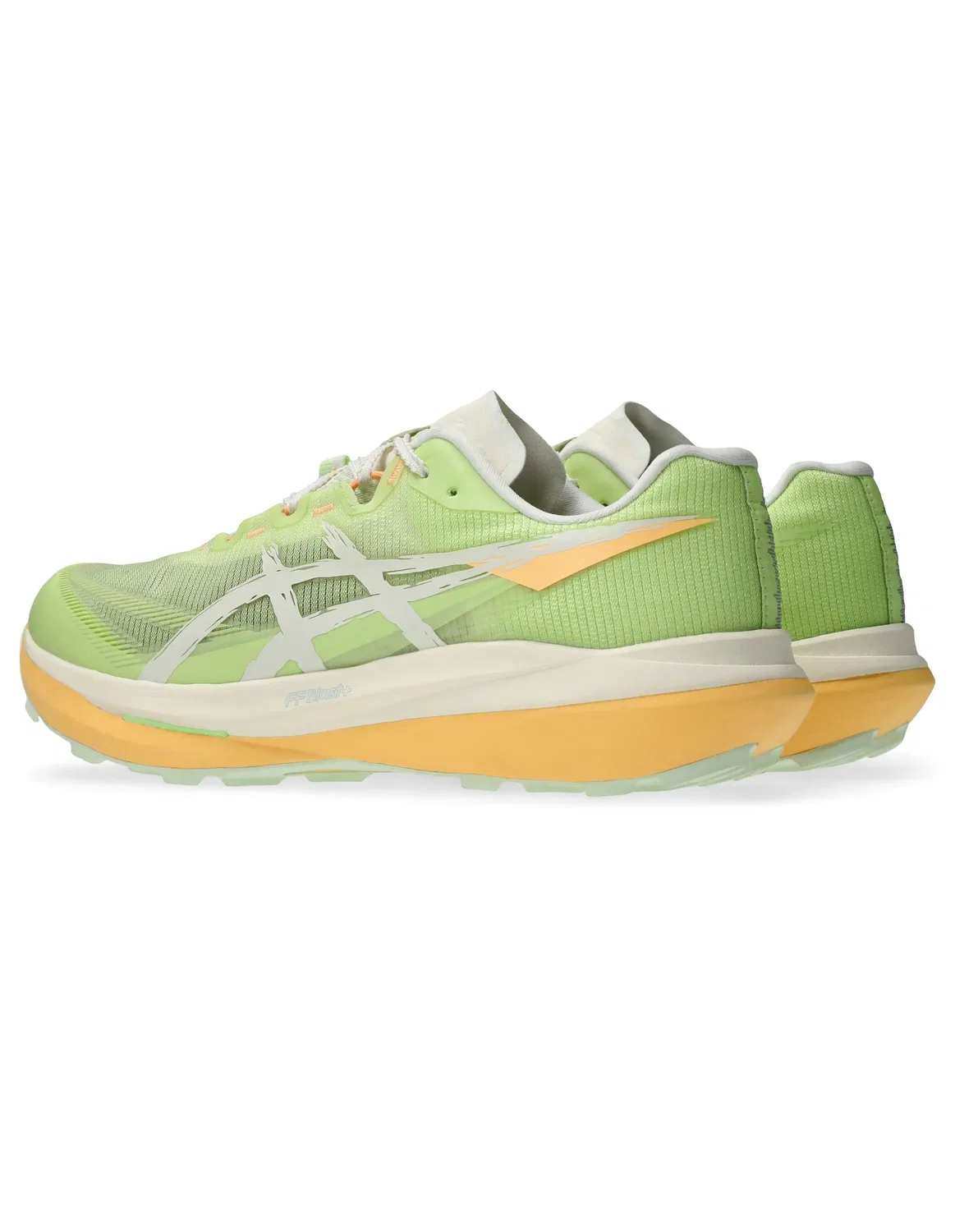 Кроссовки беговые FUJISPEED 4 Asics лаймовый/кремовый — фото 4