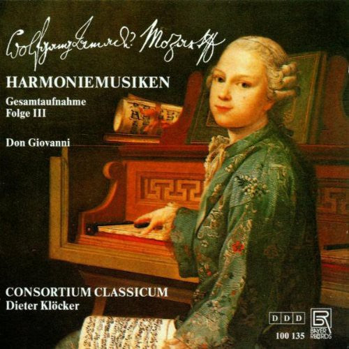 

CD диск Mozart / Consortium Classicum: Harmoniemusiken Folge 3