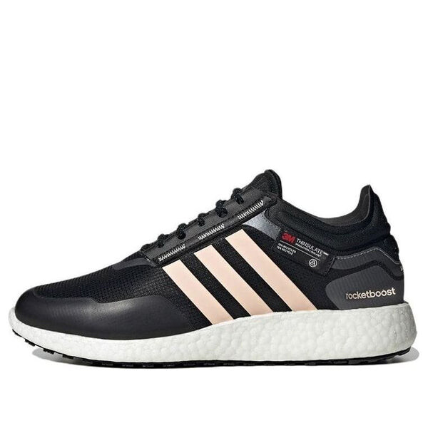 

Кроссовки (WMNS) adidas Rocket Boost 'Black Pink', черный