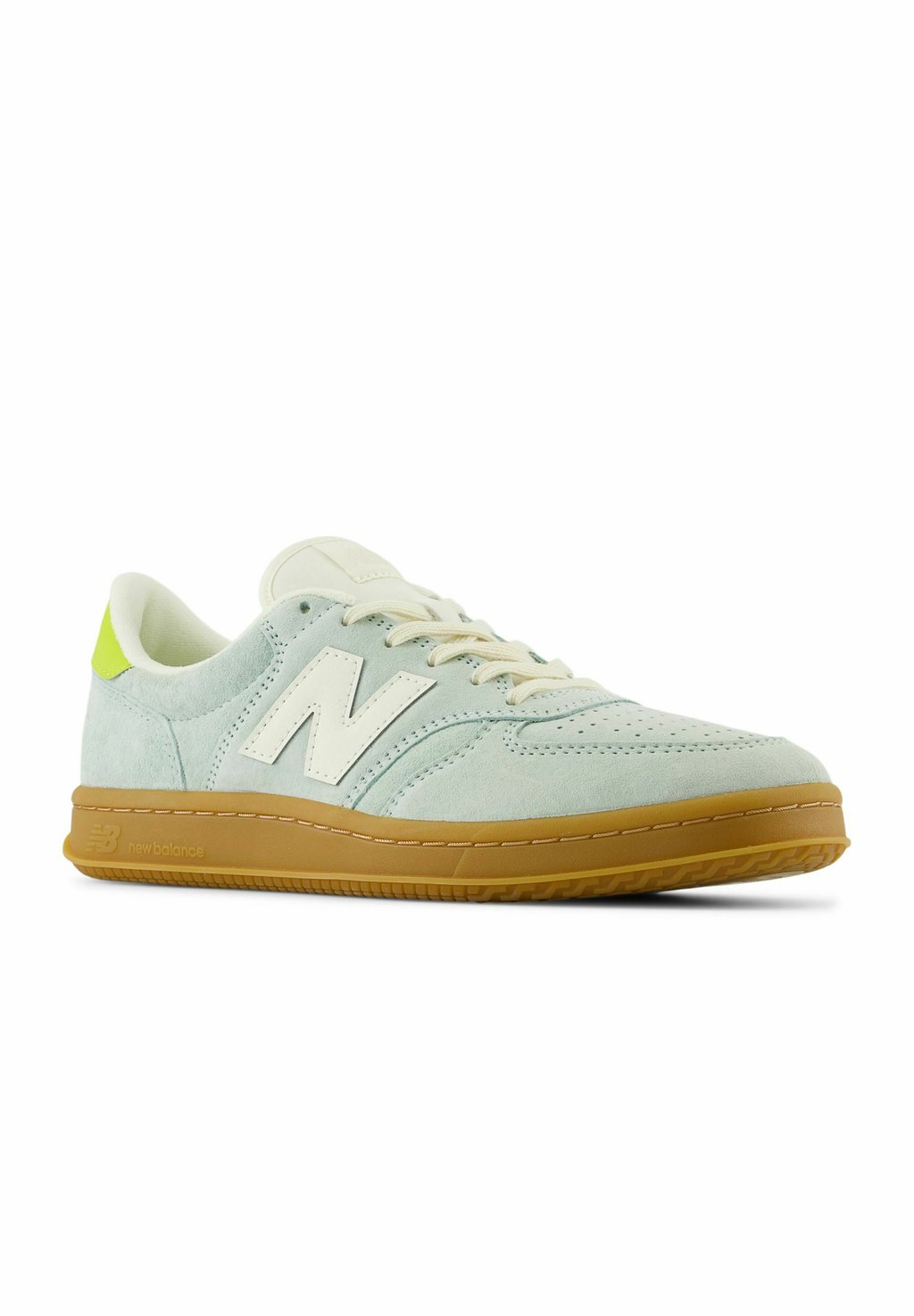 Низкие кеды New Balance, зеленый — фото 4