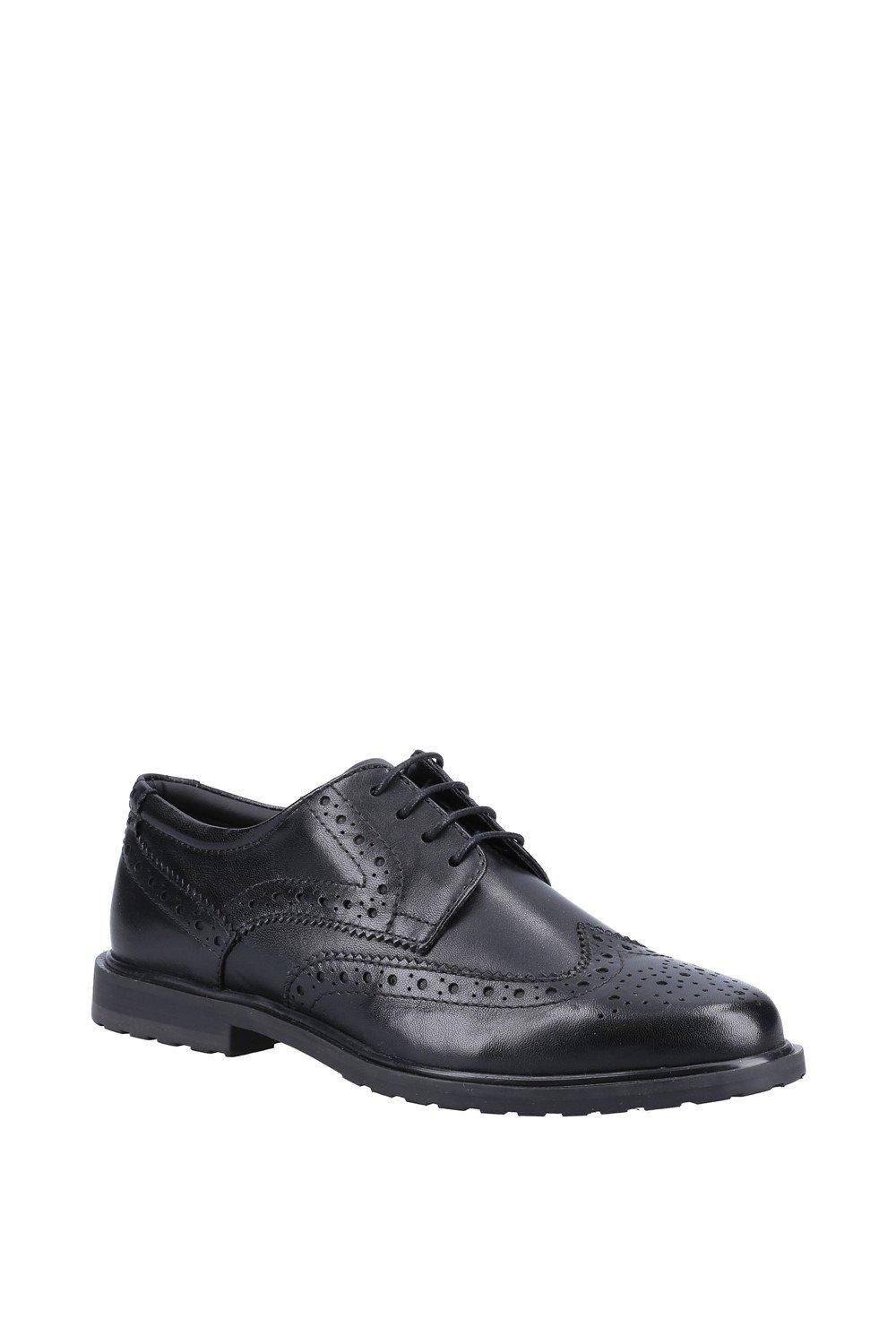 

Кожаные туфли Verity Brogue Hush Puppies, черный