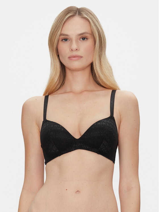 

Бюстгальтер без косточек EW000444 AF10880 FC027 Emporio Armani Underwear, черный