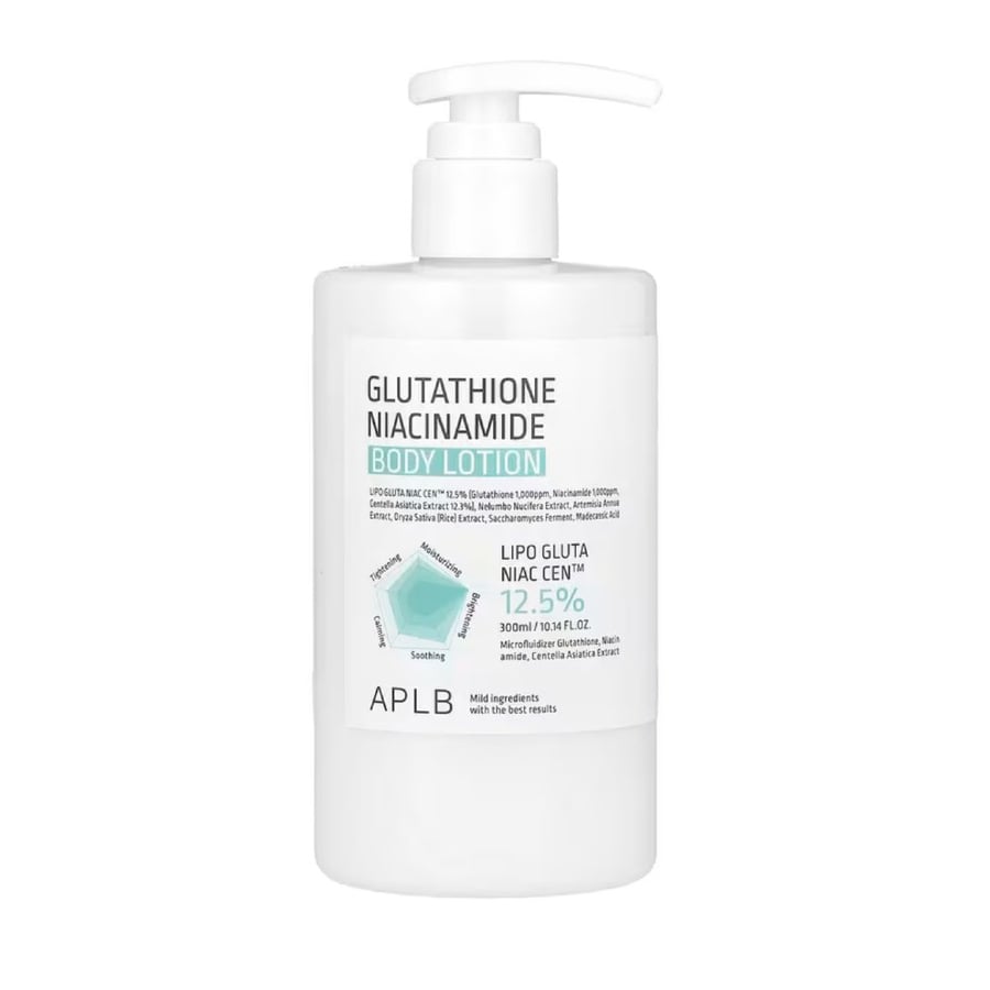 

APLB Glutathione Niacinamide Body Lotion Лосьон для тела с ниацинамидом 300 мл Inna marka