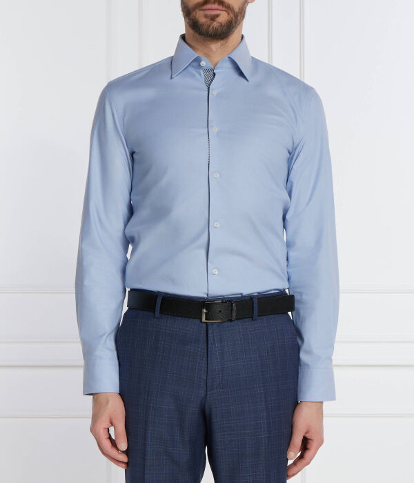 

Рубашка h-hank Slim fit Boss, синий