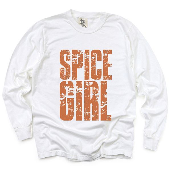 

Футболка с длинным рукавом Spice girl block distressed Simply Sage Market, White, Белый, Футболка с длинным рукавом Spice girl block distressed Simply Sage Market, White