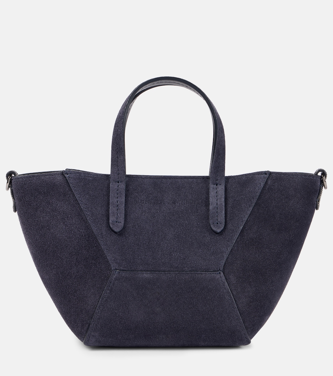 

Сумка-тоут из замши Monili Brunello Cucinelli, Night Sky
