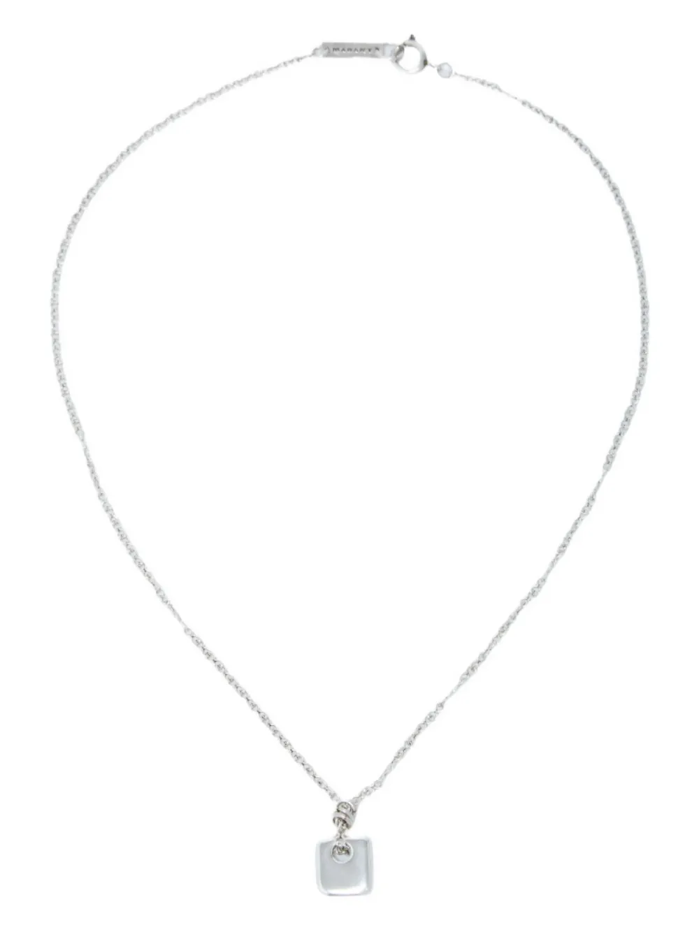 

Кулон-медальон на цепочке MARANT, серебряный