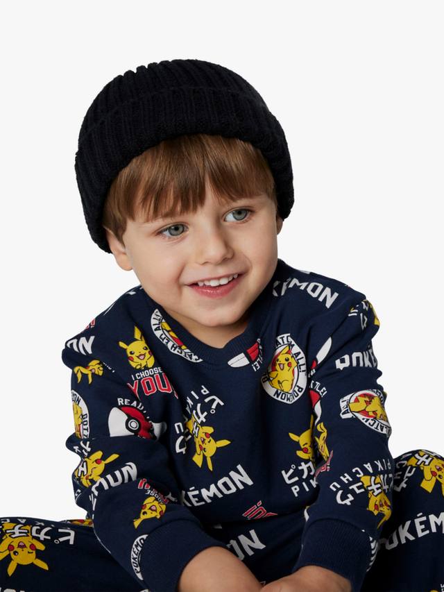 Детская толстовка Pokémon из хлопковой смеси NAME IT, Navy Blazer — фото 2