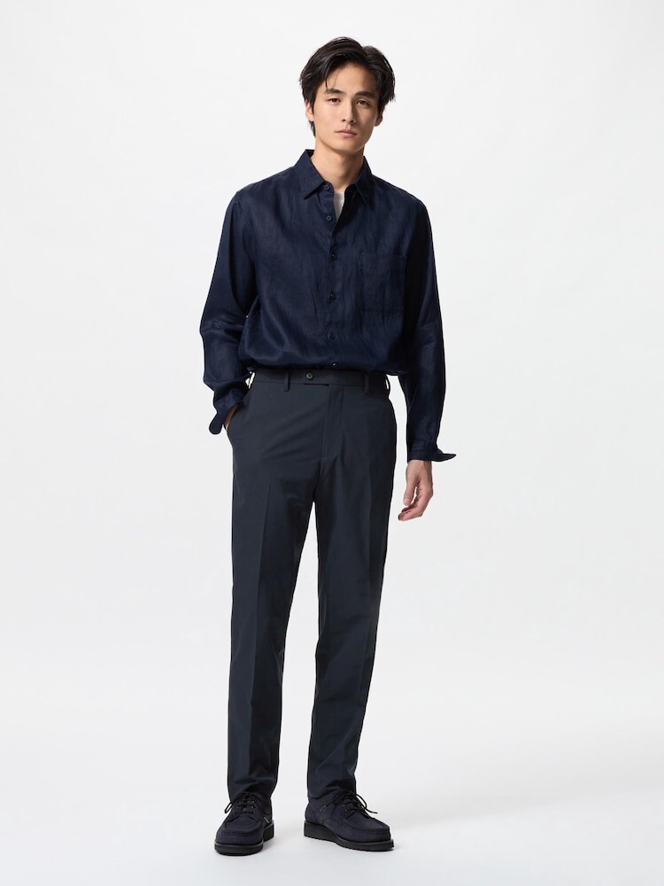 

Брюки легкие Uniqlo, синий