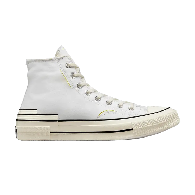 

Кроссовки Converse Chuck 70 High 'Hacked Heel Edge Glow - White', белый