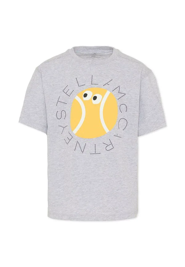 Футболка унисекс с принтом Stella Mccartney Kids, Grey
