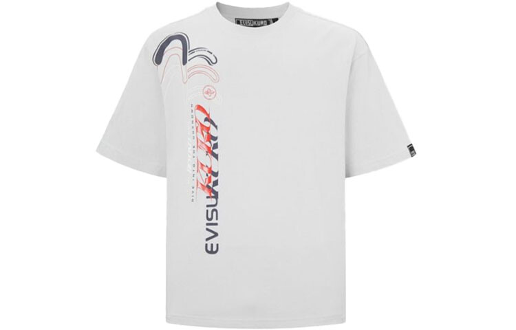 

Футболка мужская Evisu, темно-серый