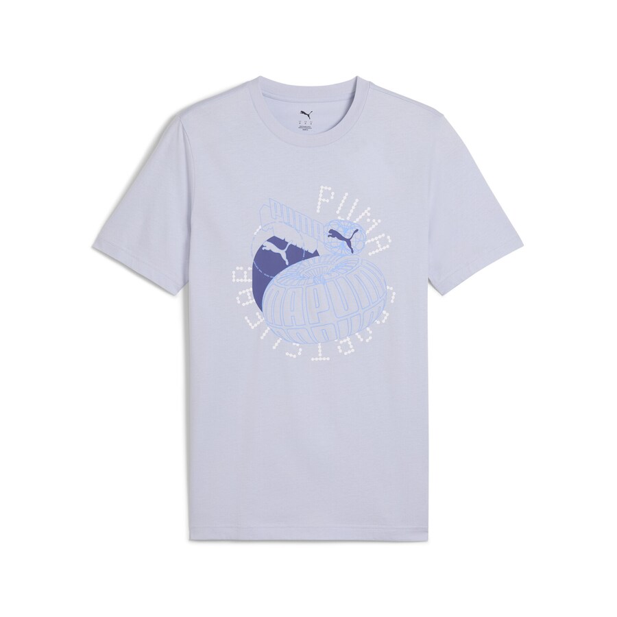 

Рубашка PUMA Execution, цвет marine blue/Light blue