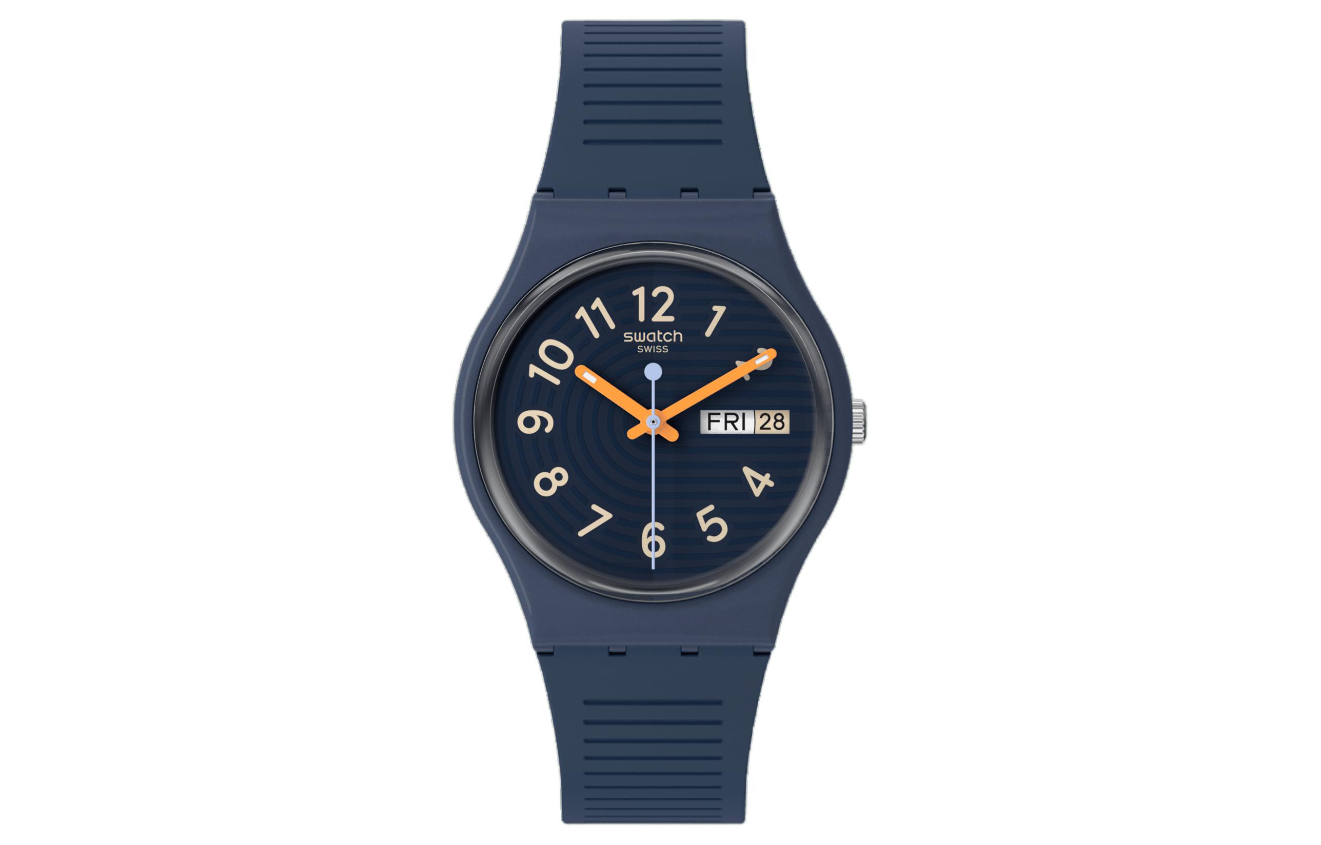 

SWATCH Часы Unisex Blue Watch SO28I700, Blue Dial