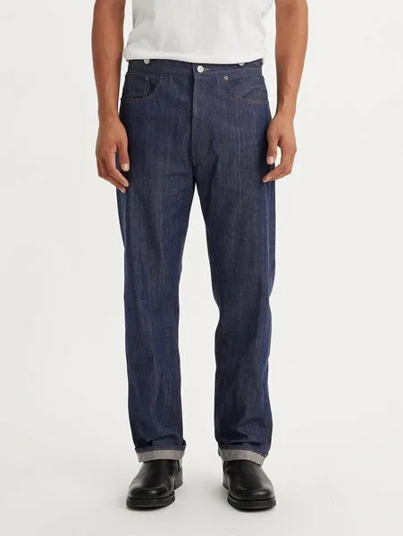 Винтажные джинсы LEVI'S 1890 501 ORIGINAL, темно-синего цвета, плотные Levi's, Dark Indigo - Flat Finish