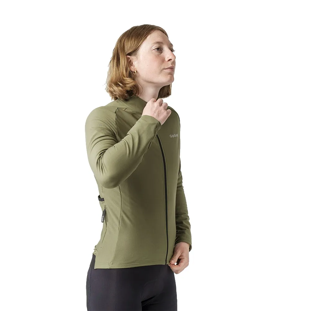 

Джерси с длинным рукавом GripGrab Pacr Thermal, зеленый