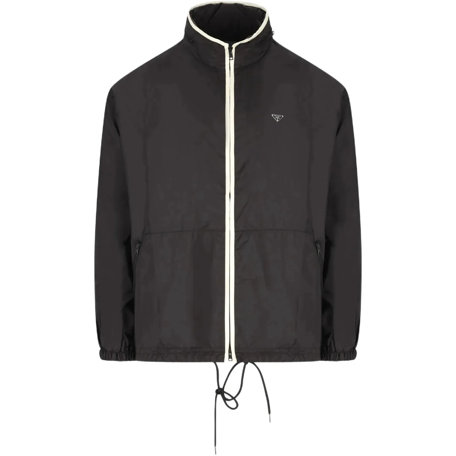 PRADA Куртка Women's Black Turtleneck Moderate Others