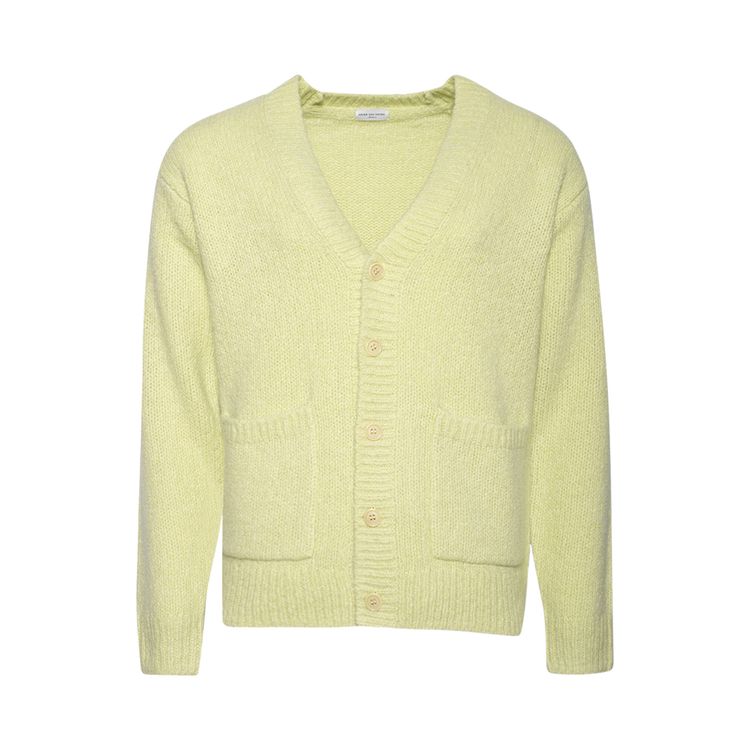 

Кардиган Dries Van Noten Button-Up Cardigan Lime, зеленый