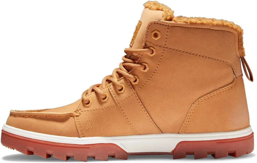 Мужские лодочные ботинки DC Shoes Woodland, Wheat Dk Chocolate — фото 3