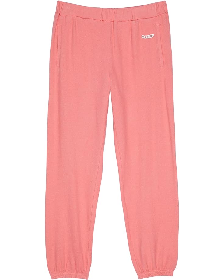 

Брюки Volcom Lil Fleece Pants, цвет Coral Haze