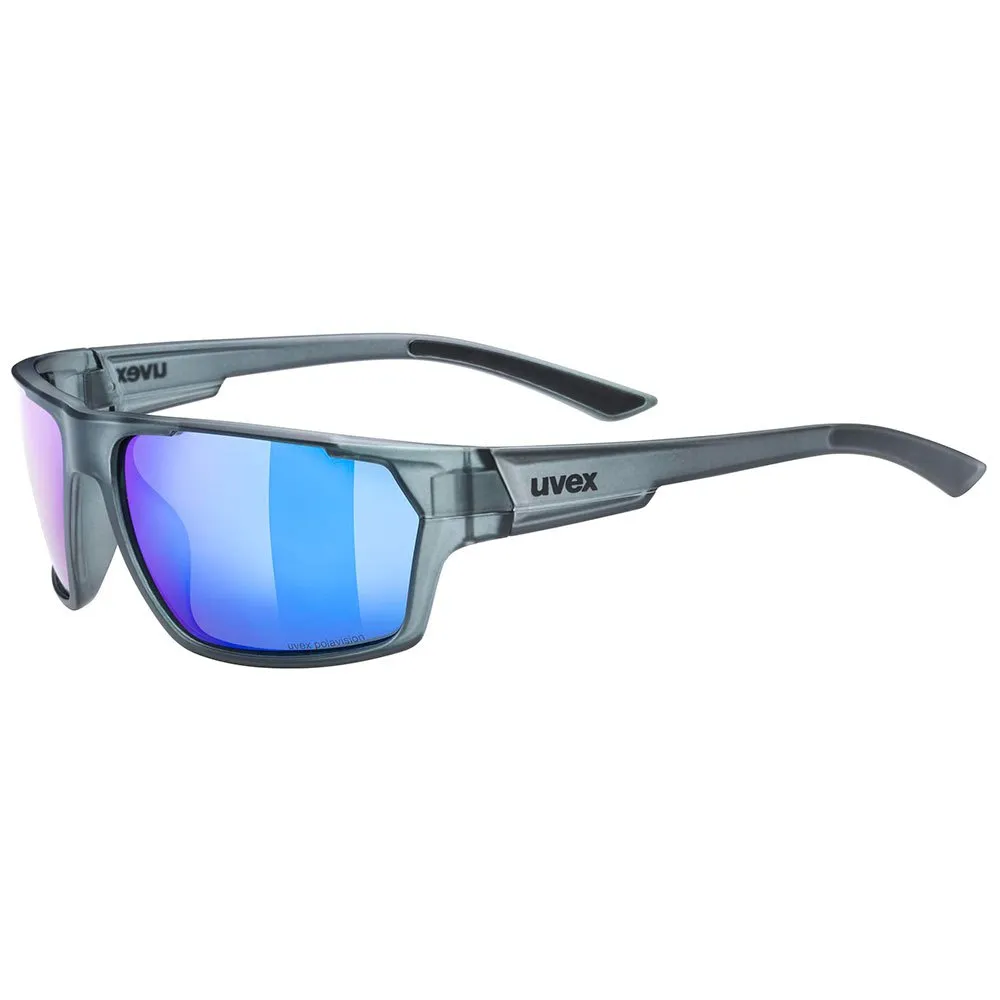 

Солнцезащитные очки Uvex Sportstyle 233 Polarvision mirrored, серый