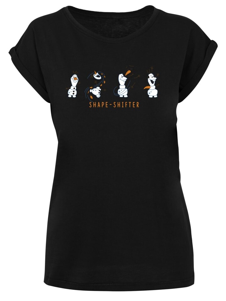 

Футболка F4NT4STIC T-Shirt Disney Frozen 2 Olaf Shape-Shifter, черный