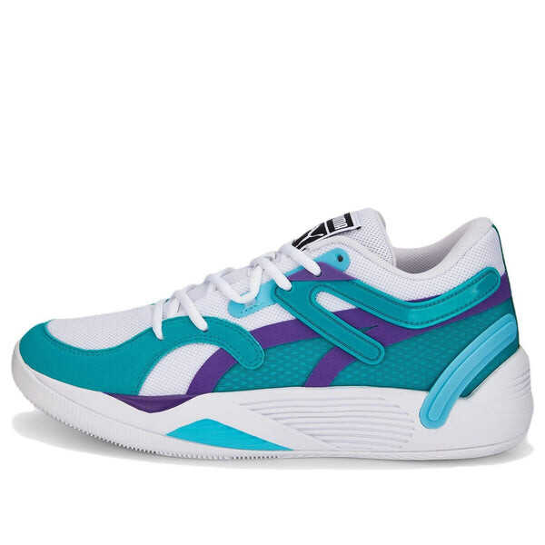

Кроссовки trc blaze court 'white deep aqua' Puma, белый