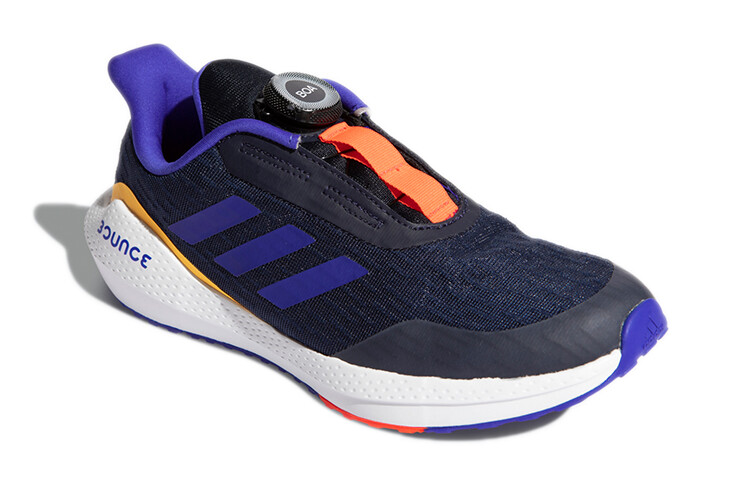 EQ21 Run Kids Кроссовки Детские низкие темно-синие Adidas — фото 3