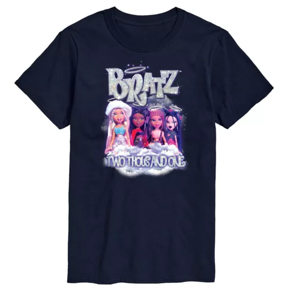 

Мужская футболка с принтом Bratz 2001 Licensed Character, синий
