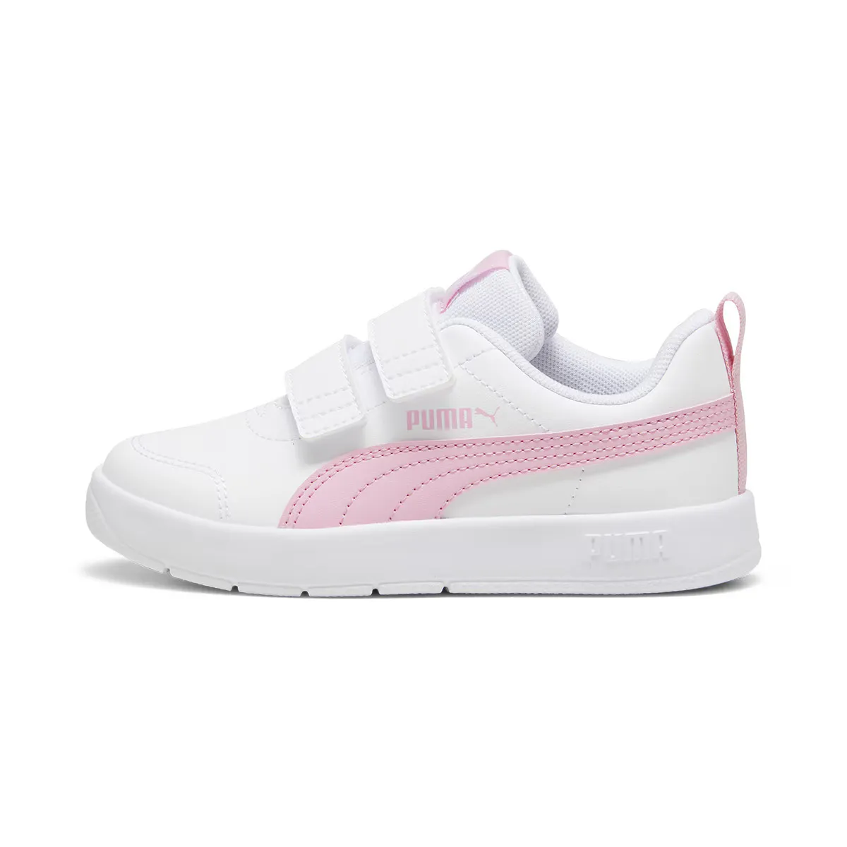 Повседневная обувь Puma Courtflex V3 V PS для детей, белый/розовый — фото 4