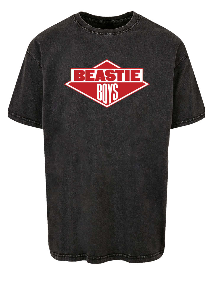

Футболка оверсайз The Beastie Boys черного цвета F4NT4STIC, Черный, Футболка оверсайз The Beastie Boys черного цвета F4NT4STIC