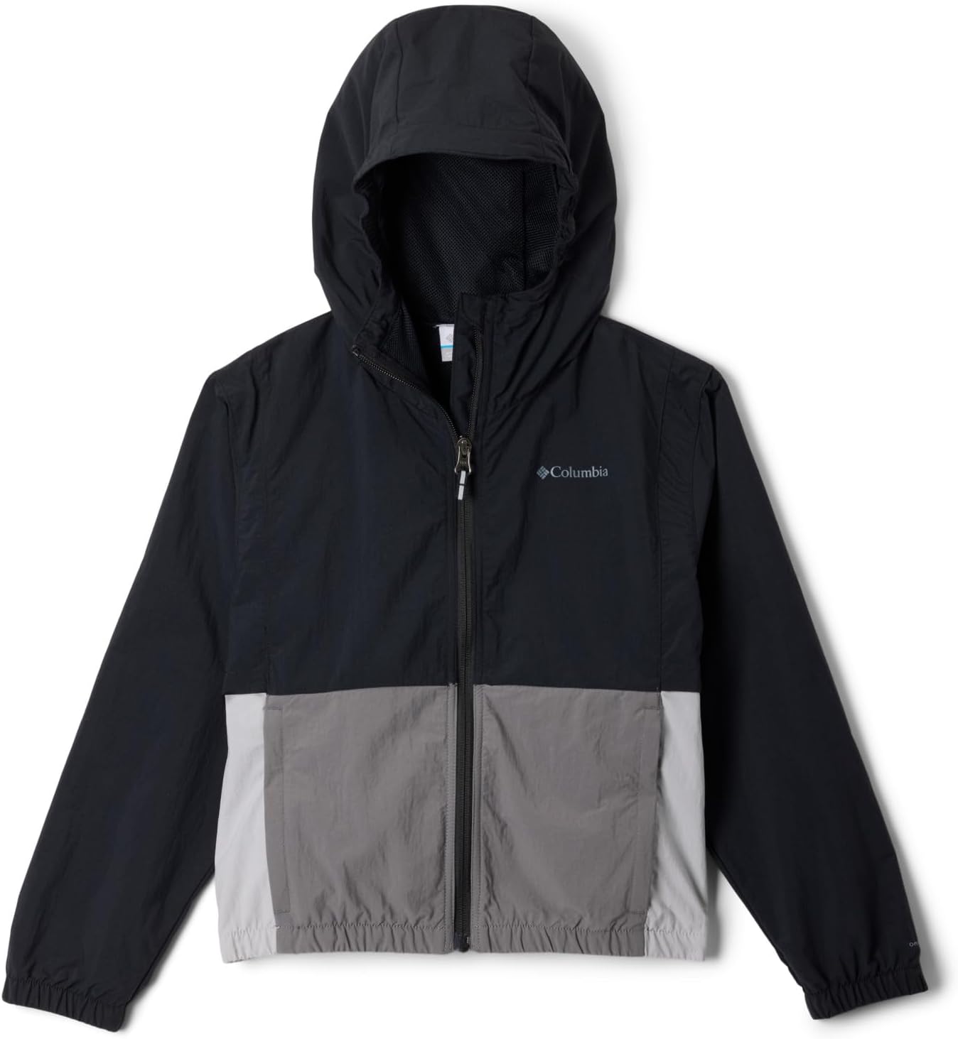 

Columbia Girls Tabor Trail ветровка, Black/Columbia Grey/City Grey