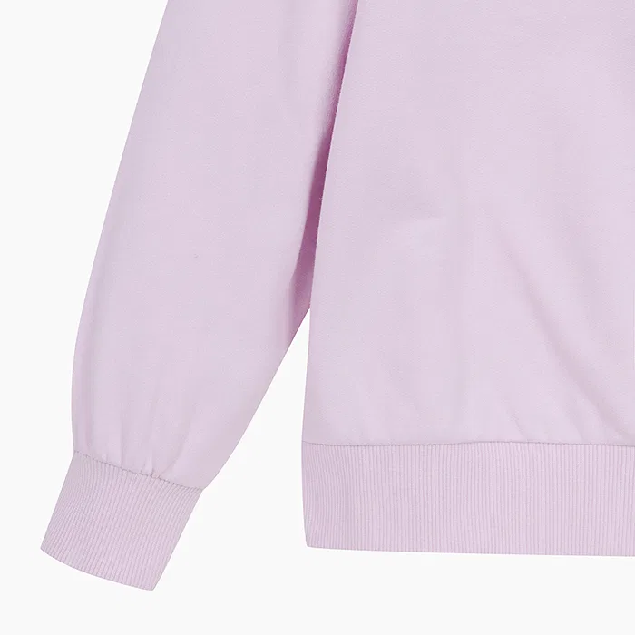 Детский лавандовый свитшот с логотипом от Benetton Kids — фото 4