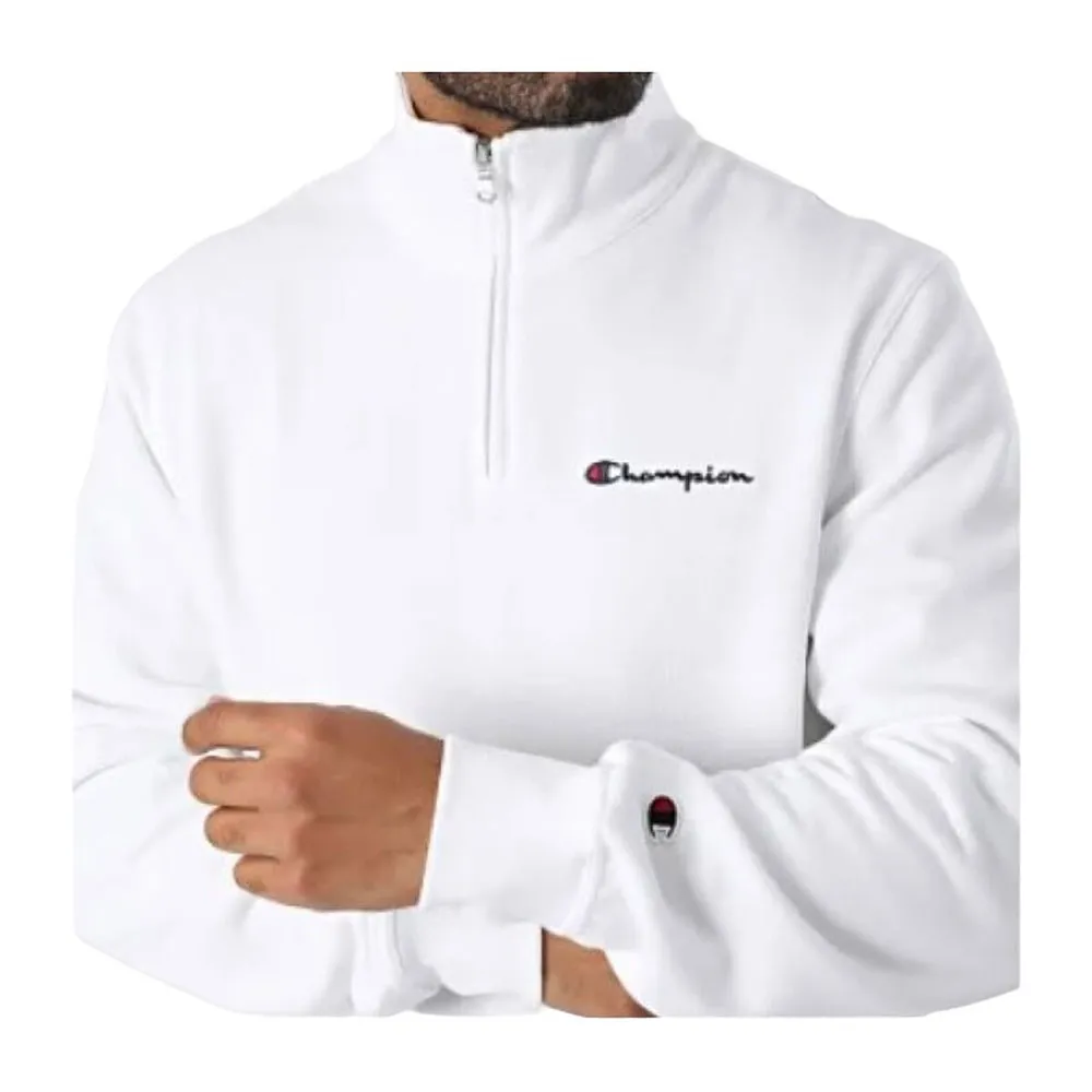 

Толстовка Champion Logo half zip, белый