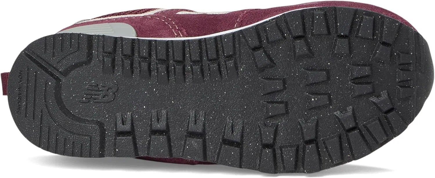Кроссовки детские New Balance 574 New-b V2, Burgundy/White — фото 4