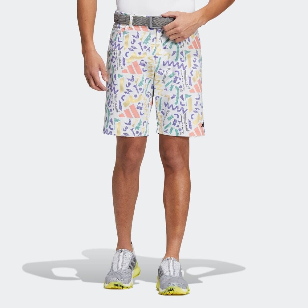 

Шорты Adidas graphic print shorts, белый