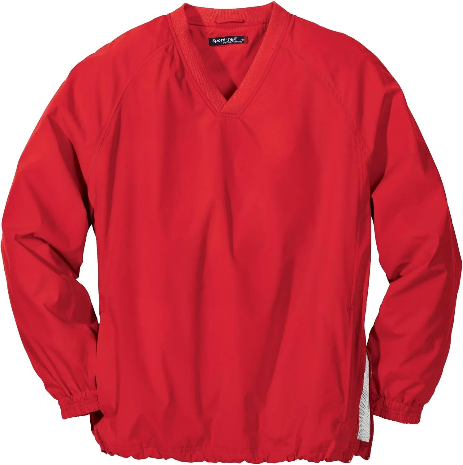 

Мужская ветровка Sport-Tek с V-образным вырезом и реглан