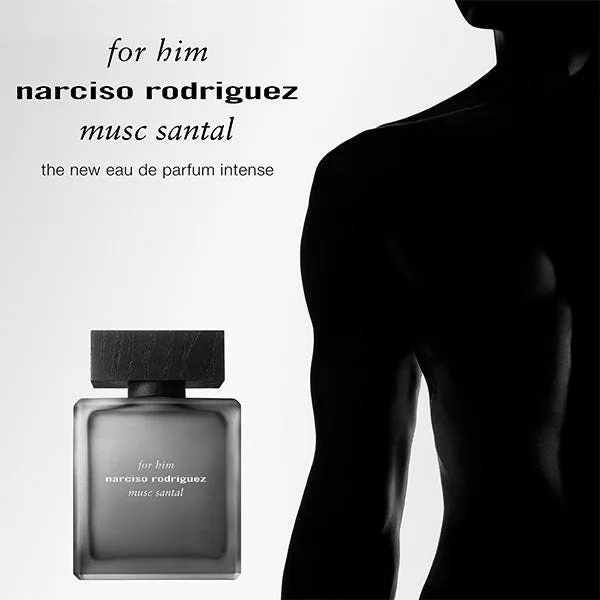 Парфюмерная вода для мужчин NARCISO RODRIGUEZ For Him Musc Santal — фото 3