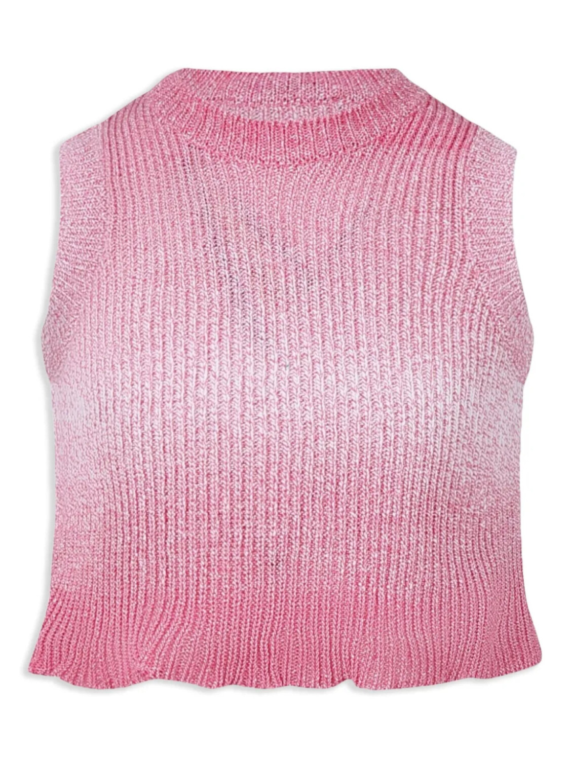 

Детский хлопковый топ MSGM MSGM Kids, розовый