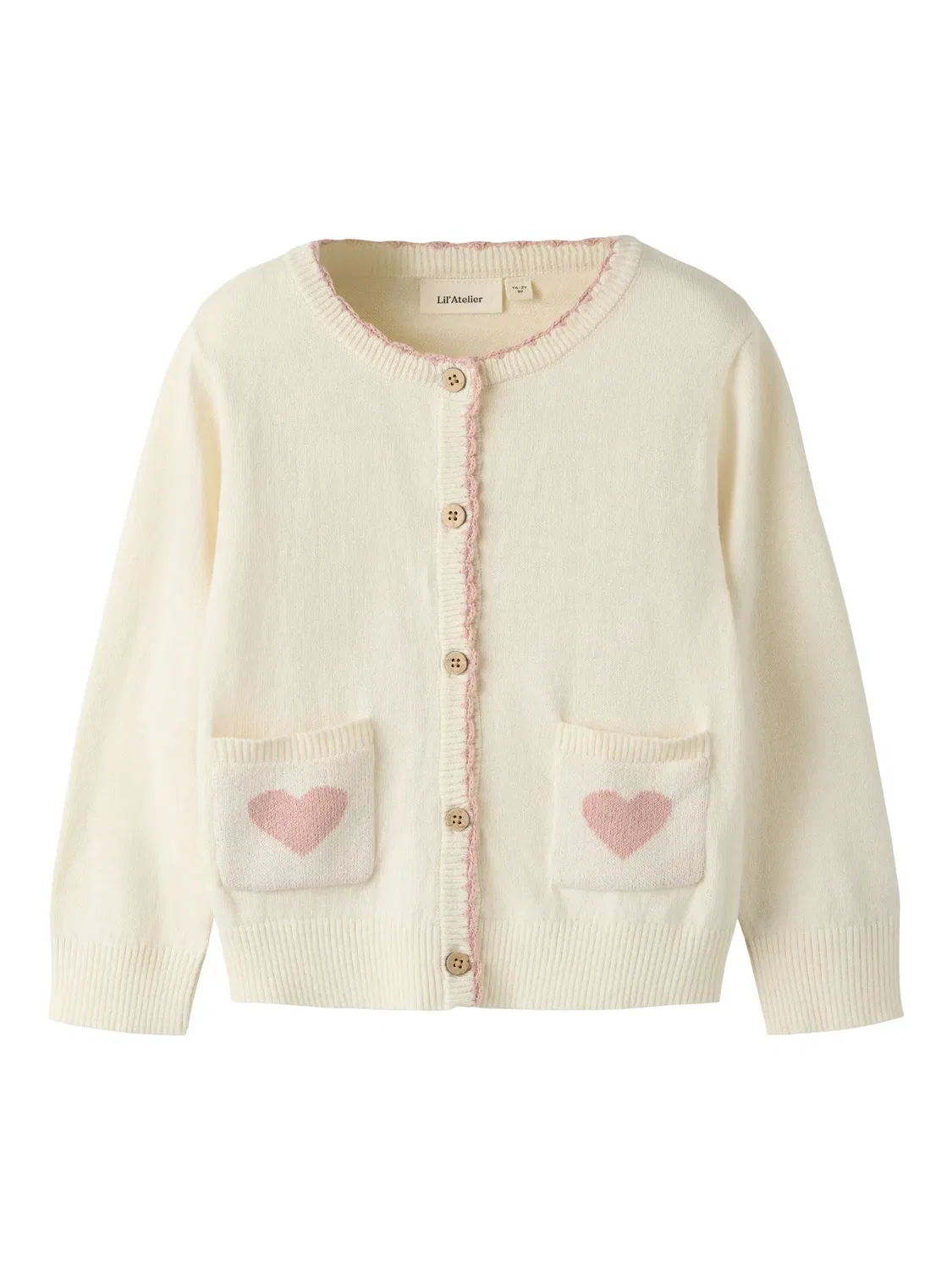 Кардиган из флатовой вязки, Name it, turtledove