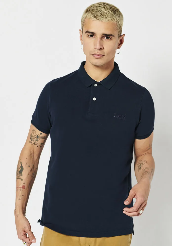 

Рубашка-поло Superdry "CLASSIC PIQUE POLO", цвет Eclipse Navy