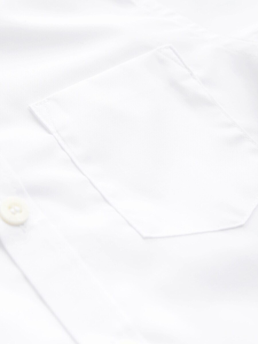 Рубашка на пуговицах Next Regular fit Button Up Shirt, белый — фото 4