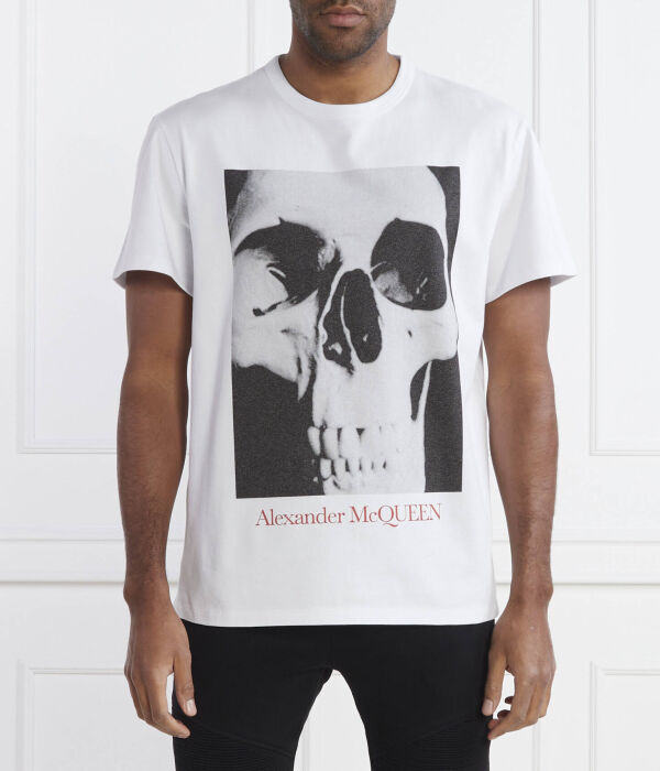 

Футболки Regular fit Alexander Mcqueen, белый