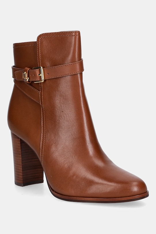 Кожаные ботинки Brke Bt Hl 0 Lauren Ralph Lauren, коричневый