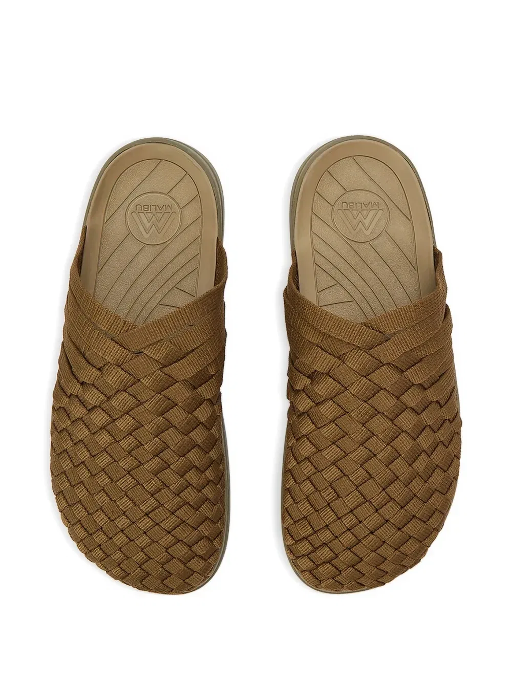 Плетеные мюли Colony Malibu Sandals, зеленый — фото 4