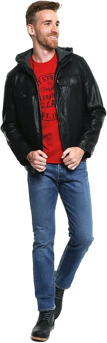 Джинсы Levi's 501 Original Fit, Purple Rain - Stretch — фото 4
