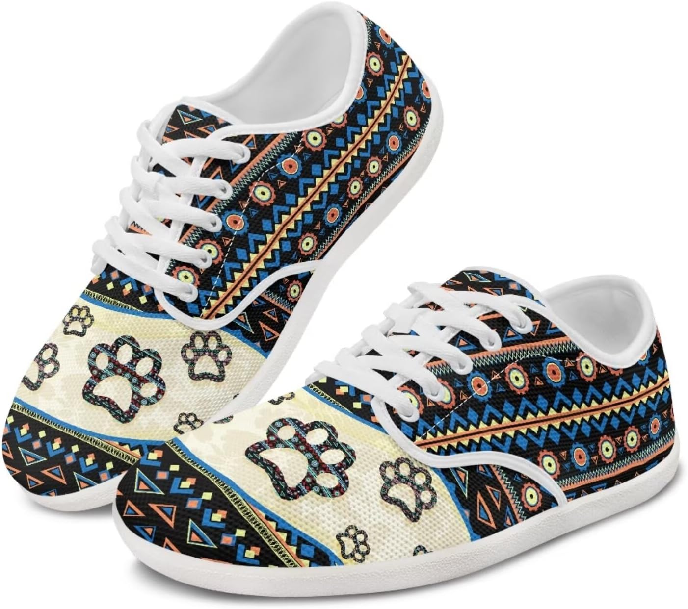 

Мужские кроссовки Chaqlin, слипоны для пеших прогулок и бега, плоская подошва, дышащие, низкие, спортивные, легкие, на шнуровке, Paw Tribe Stripes