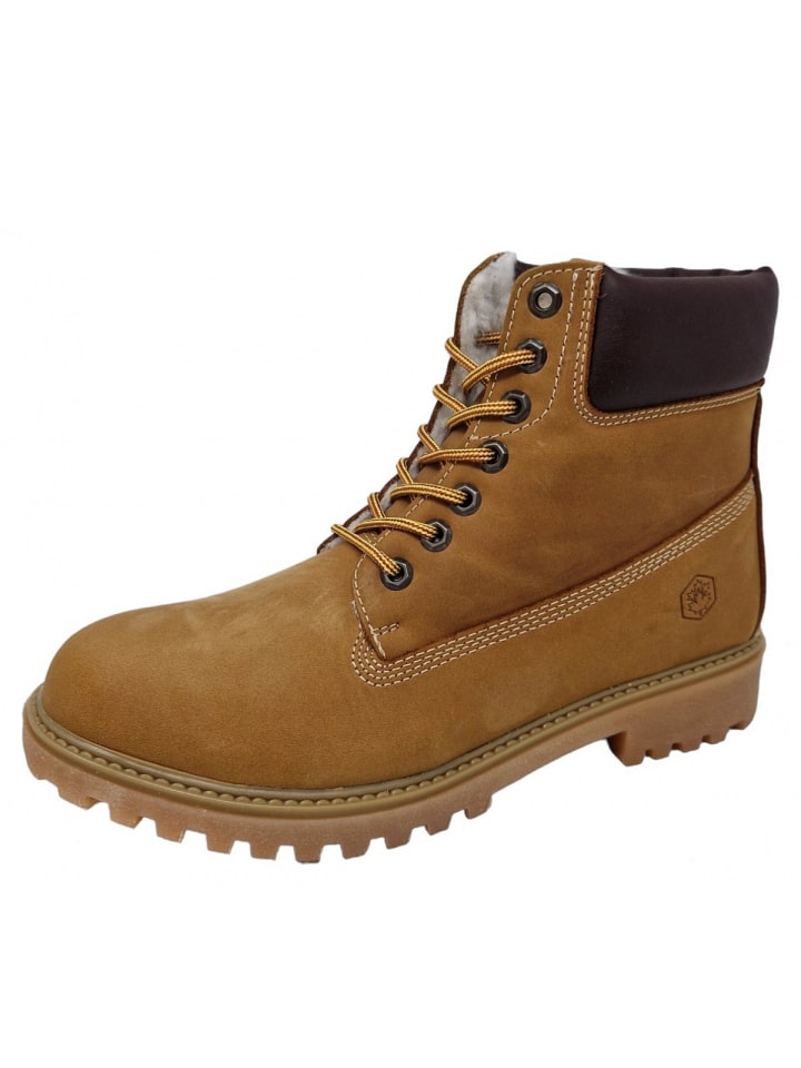 

Сапоги Lumberjack Schnürstiefel River SM, коричневый